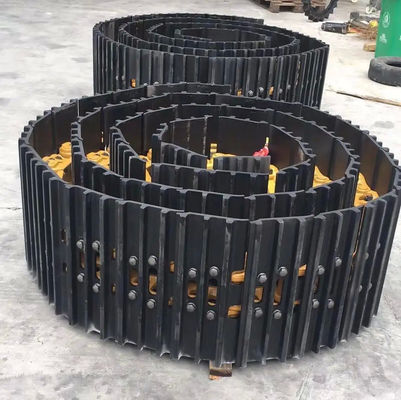 Zwarte Triple Grouser Graafmachine Track Schoen Voor PC40-7 D155