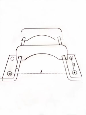 Graafmachine Hitachi EX100/120 -5-6 kettingbeschermingsframe imitatie originele kettingbeschermer kettingbeschermer accessoires