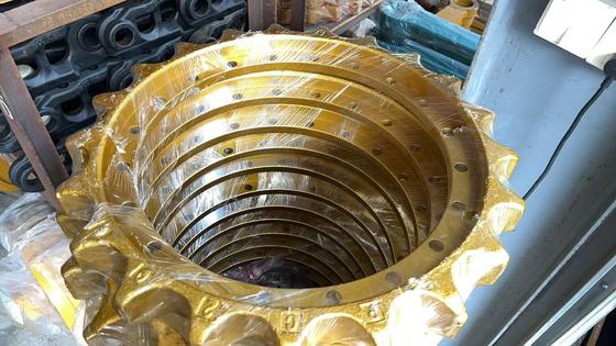 Fabrieksmatige directe verkoop van PC200 graafmachine kettingrups ondersteuningswielen, geleidingswielen, aandrijftanden en mijnbouw chassis onderdelen