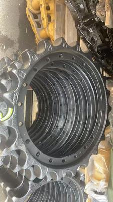 Fabrieksmatige directe verkoop van PC200 graafmachine kettingrups ondersteuningswielen, geleidingswielen, aandrijftanden en mijnbouw chassis onderdelen