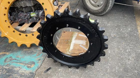 Fabrieksmatige directe verkoop van PC60-5 graafmachine kettingrups ondersteuningswielen, geleidingswielen, aandrijftanden en mijnbouw chassis onderdelen