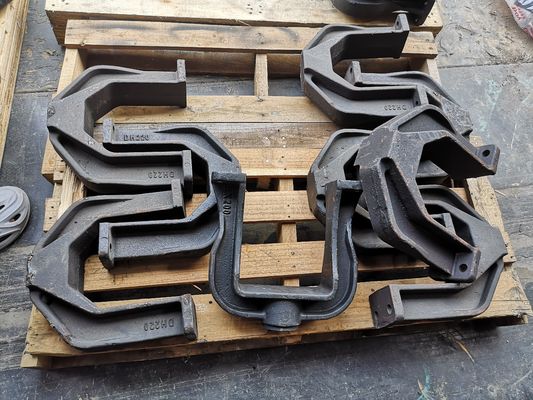 EX200 graafmachine U-vormig frame/spankcilinder veer montagevoet, Alle modellen graafmachines zijn beschikbaar.