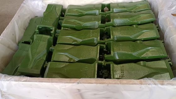 V43 Zware emmertanden, compatibel met CAT E330/E336, Hitachi ZX350 graafmachines, Slijtvast scheptanden van gelegeerd staalV43RC、V43SYL、V43PN、V43SDX、V43ARH