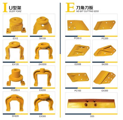 U-frame voor buldozer met precisielas voor de D6-serie (D6C/D6D/D6E),Universal Heavy-Duty Construction Stabiel en duurzaam accessoires U-frame voor buldozer met dikke stalen plaat voor D6D-D6C-D6E,Speciaal Onderwijs