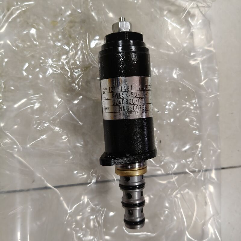 121-1491 1211491 Red Dot Proportionele Veiligheidsslot Solenoïdeklep 24V DC Voor CAT Graafmachine E320B E320C E320D E312B E325C E330C Hydraulische Solenoïde