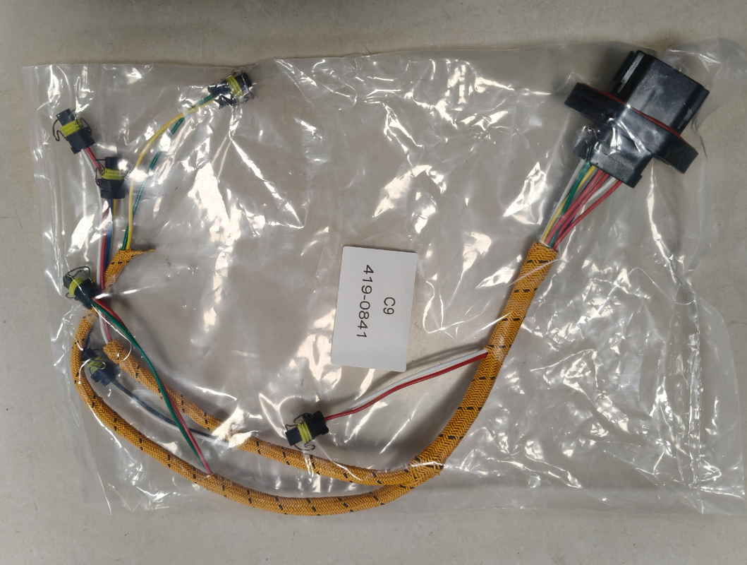 Brandstofinjector bedrading harnas graafmachine sensor vermindering injector circuit alarm voor CAT C9 motor E330C E330D E336D 340D en 140M motor grader